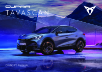 CUPRA TAVASCAN - Owners manual 2024-4